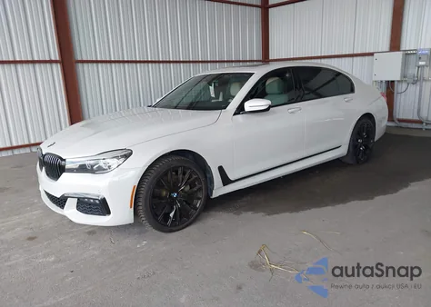 2019 BMW 740 I из США, поврежденный, VIN WBA7E2C5XKB217093